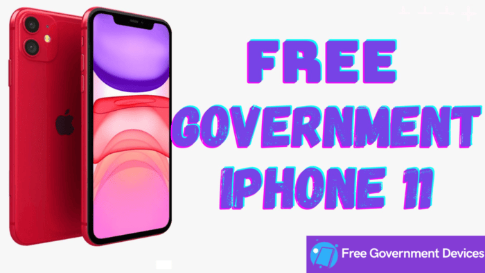 free government iphone 11