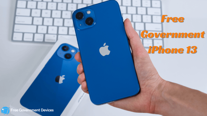 free government iphone 13