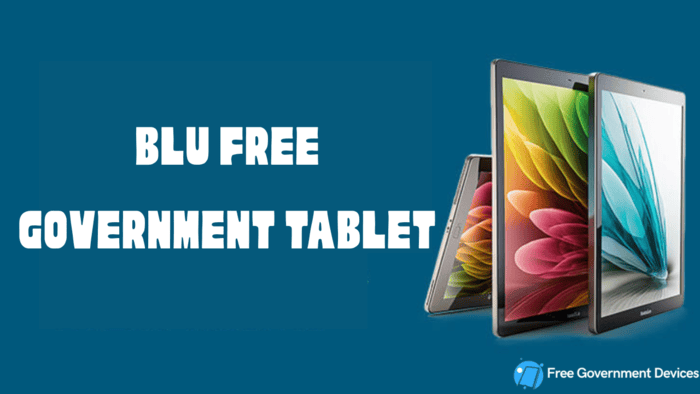 blu free government tablet